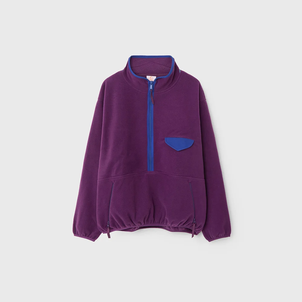 SOFT FLEECE PULLOVER (PURPLE)