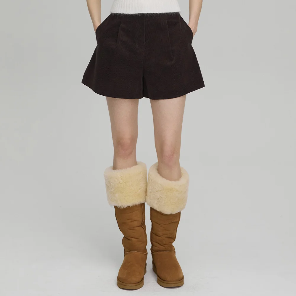 Corduroy Half Pants