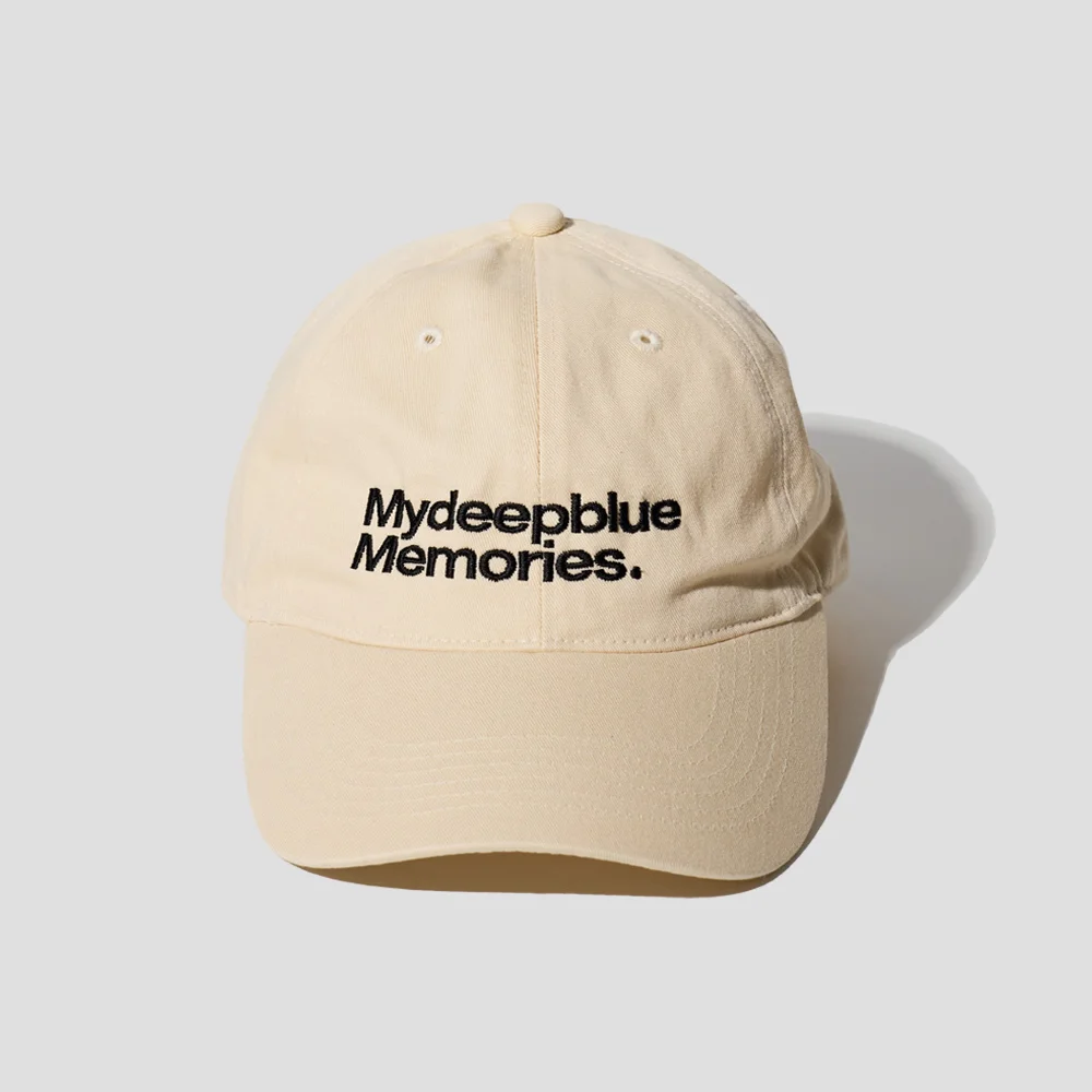 MM MY MEMORIES WASHED CAP (BEIGE)