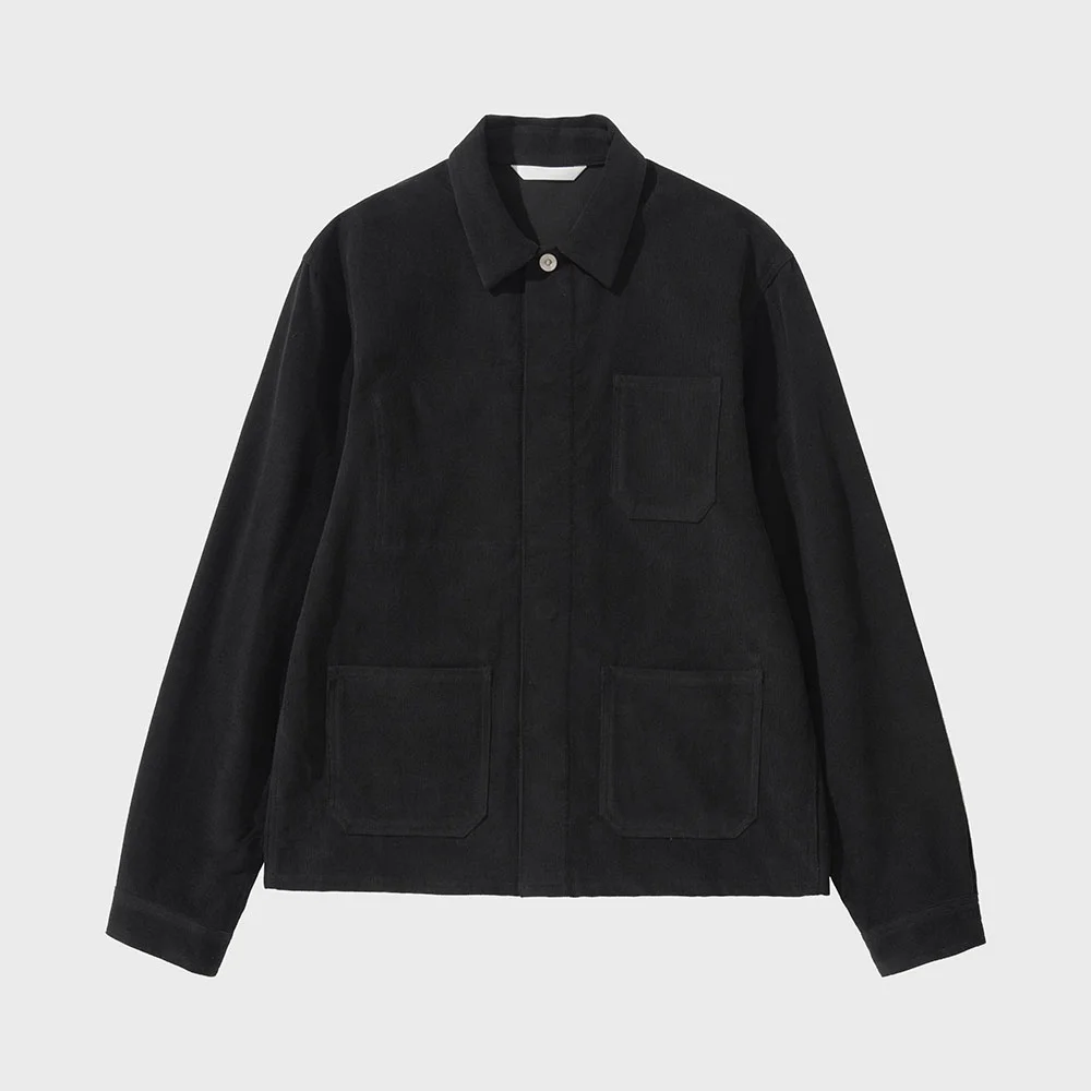 FRENCH WORK JACKET (BLACK)