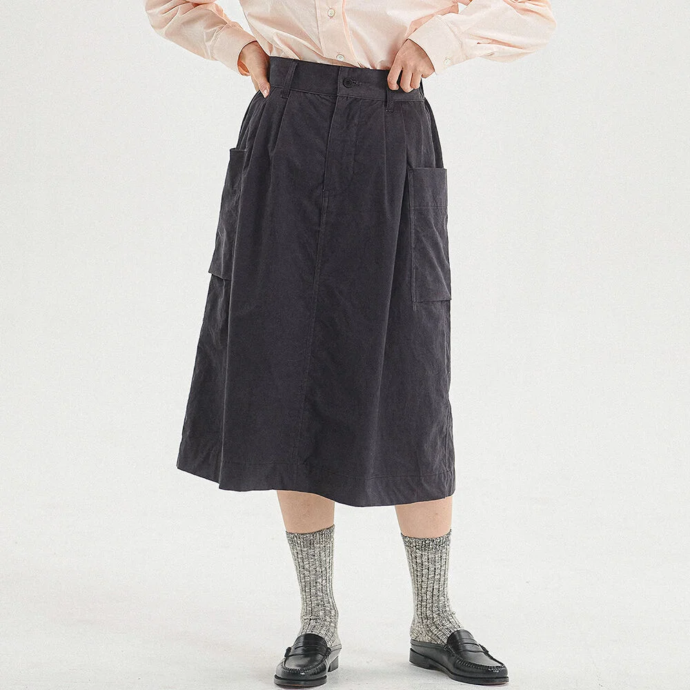 Out Pocket Skirts - Charcoal