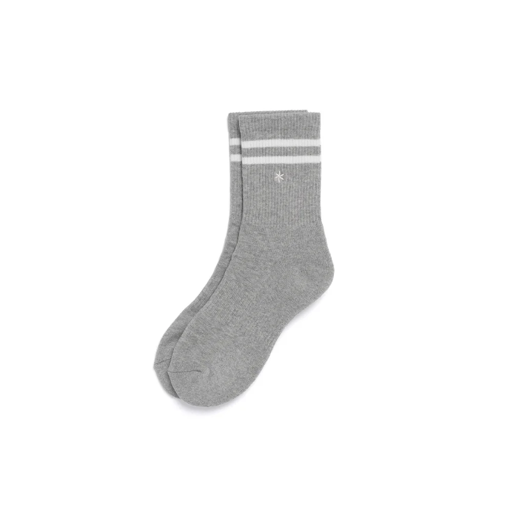 Asterisk 中筒襪 Melange Gray (S26ZUFSO80)