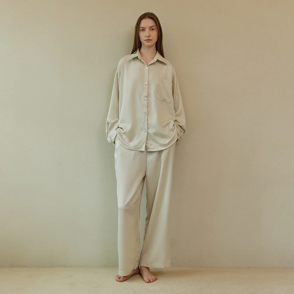 FIRST PAJAMA SET_ivory (women)