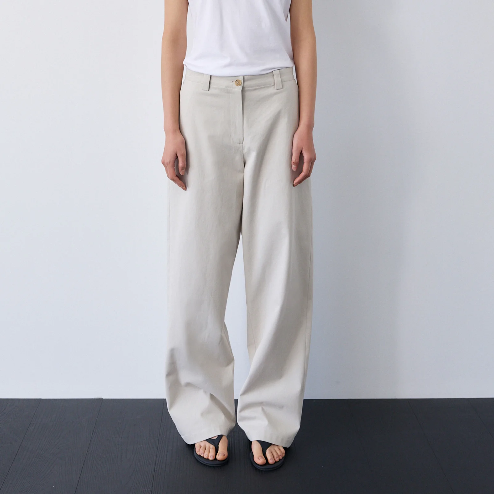 Chino Pants-Beige