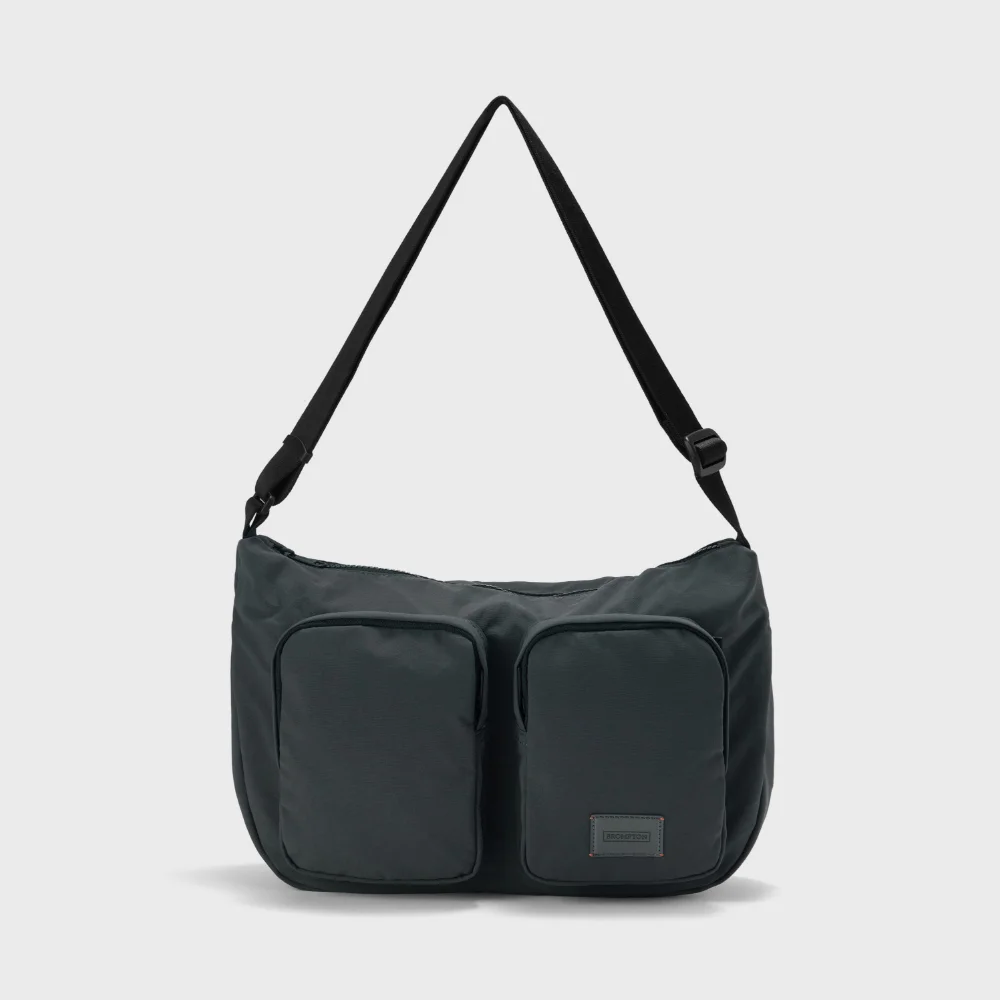 TWO POCKET HOBO BAG - C/GREY (P255ACR410)
