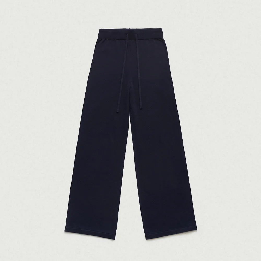 Ello Light Knit Pants_Navy