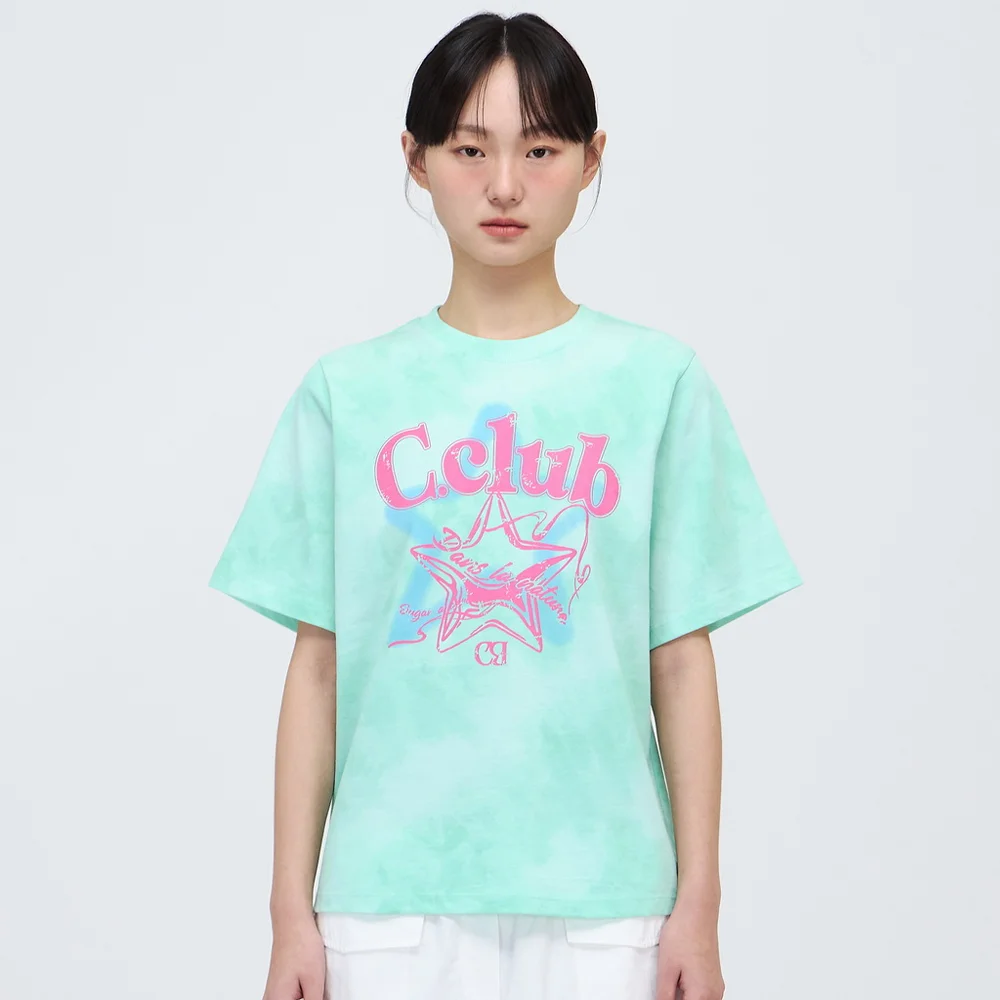 Pigment 圖案 印花 T恤 GN_C252PSM703