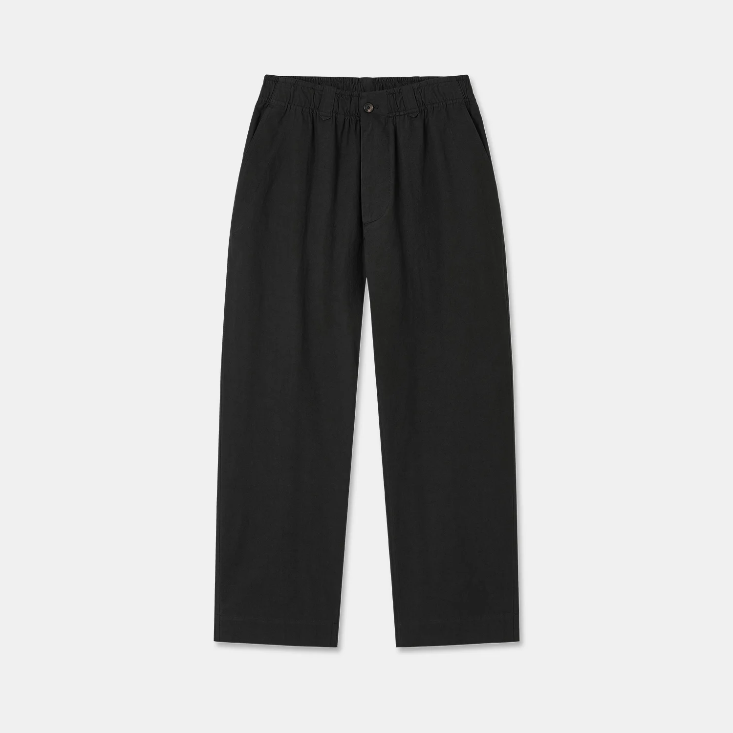 SUNNY DRY TWILL EASY PANTS BLACK