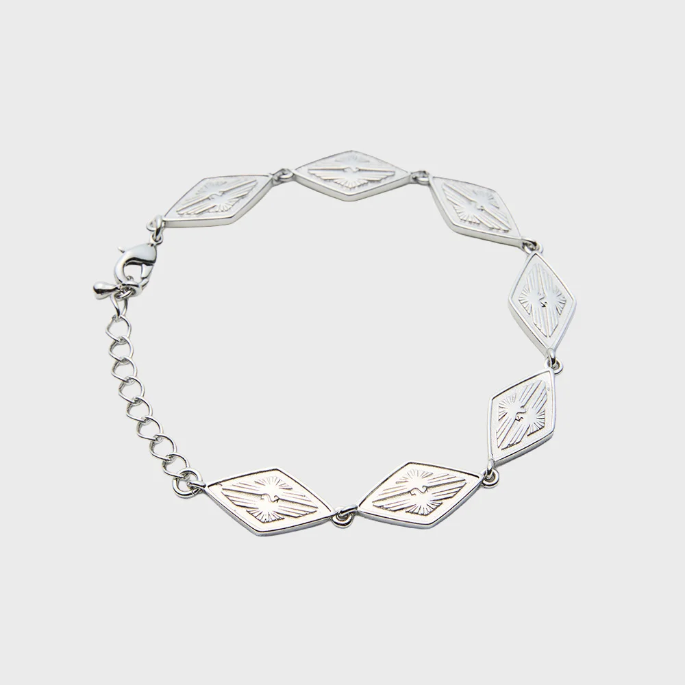 Rhombus Bracelet silver