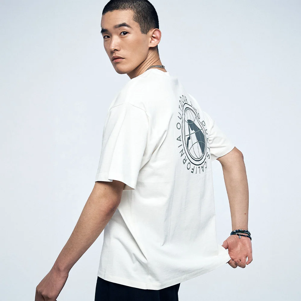 Bird Mark T恤 (象牙色)