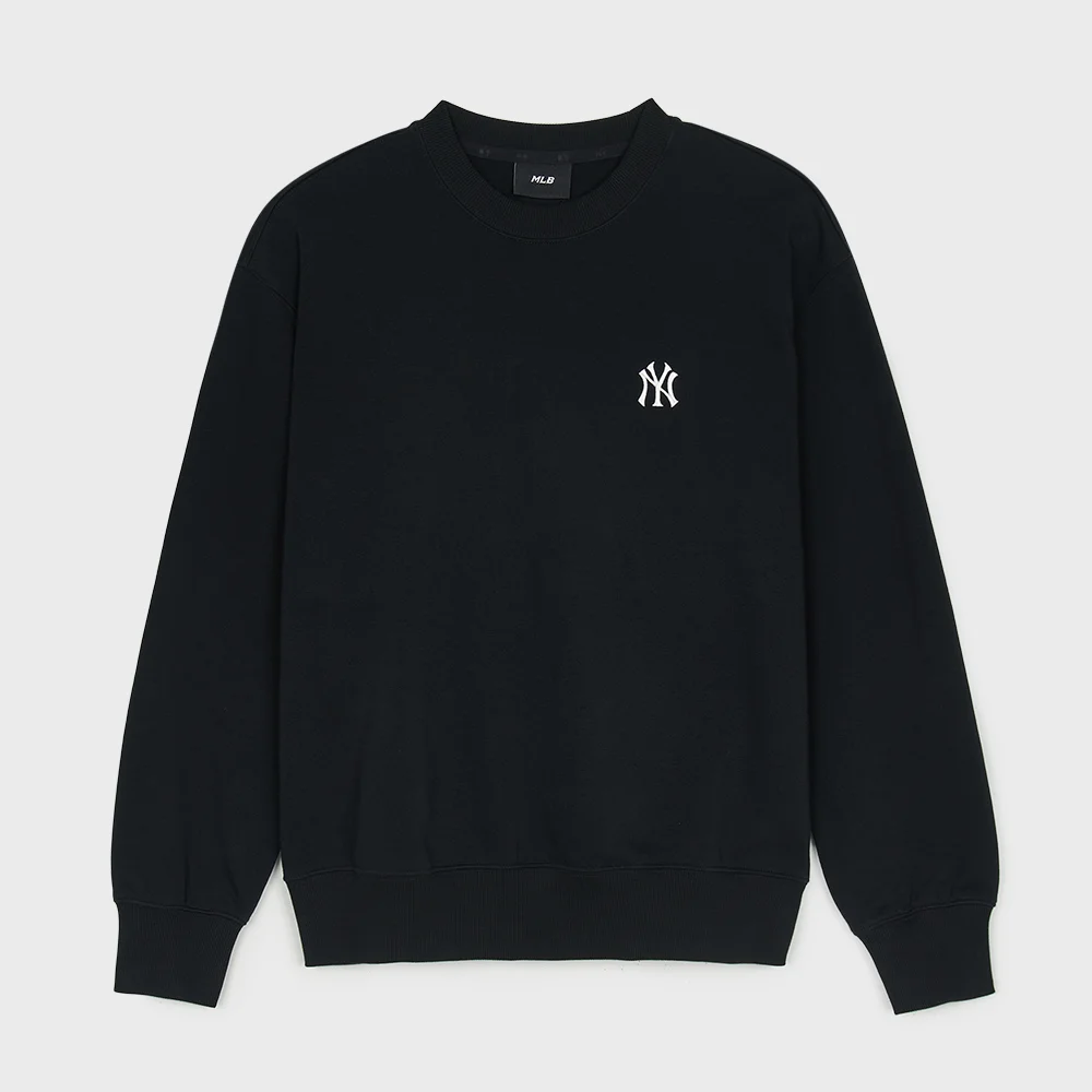 基本款 小標誌 寬鬆版型 衛衣 NY (Black)