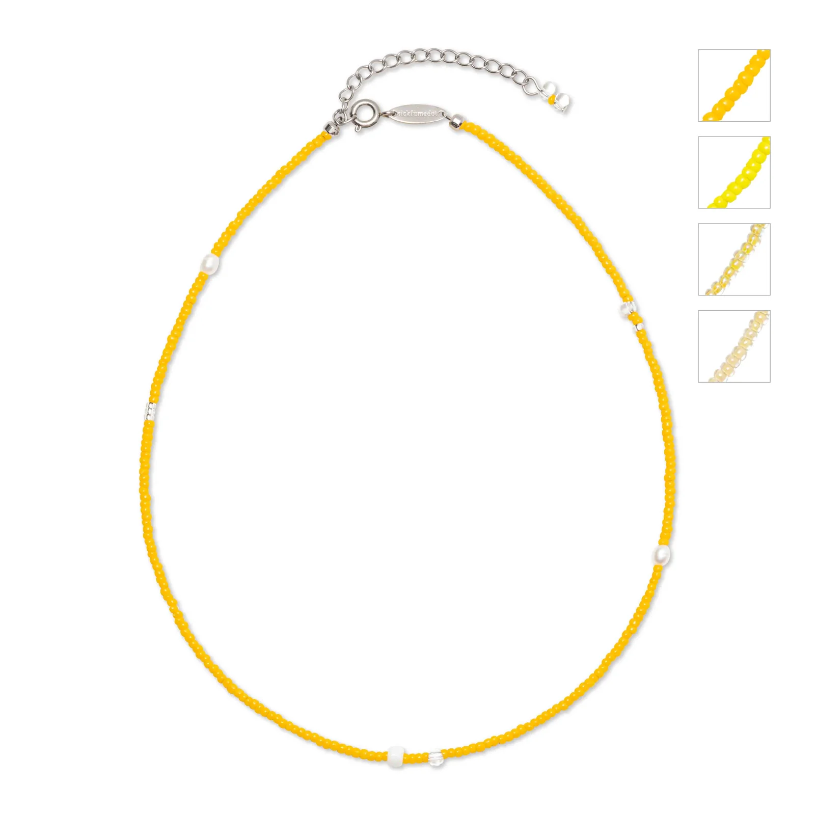 Slurpee Necklace - Yellow