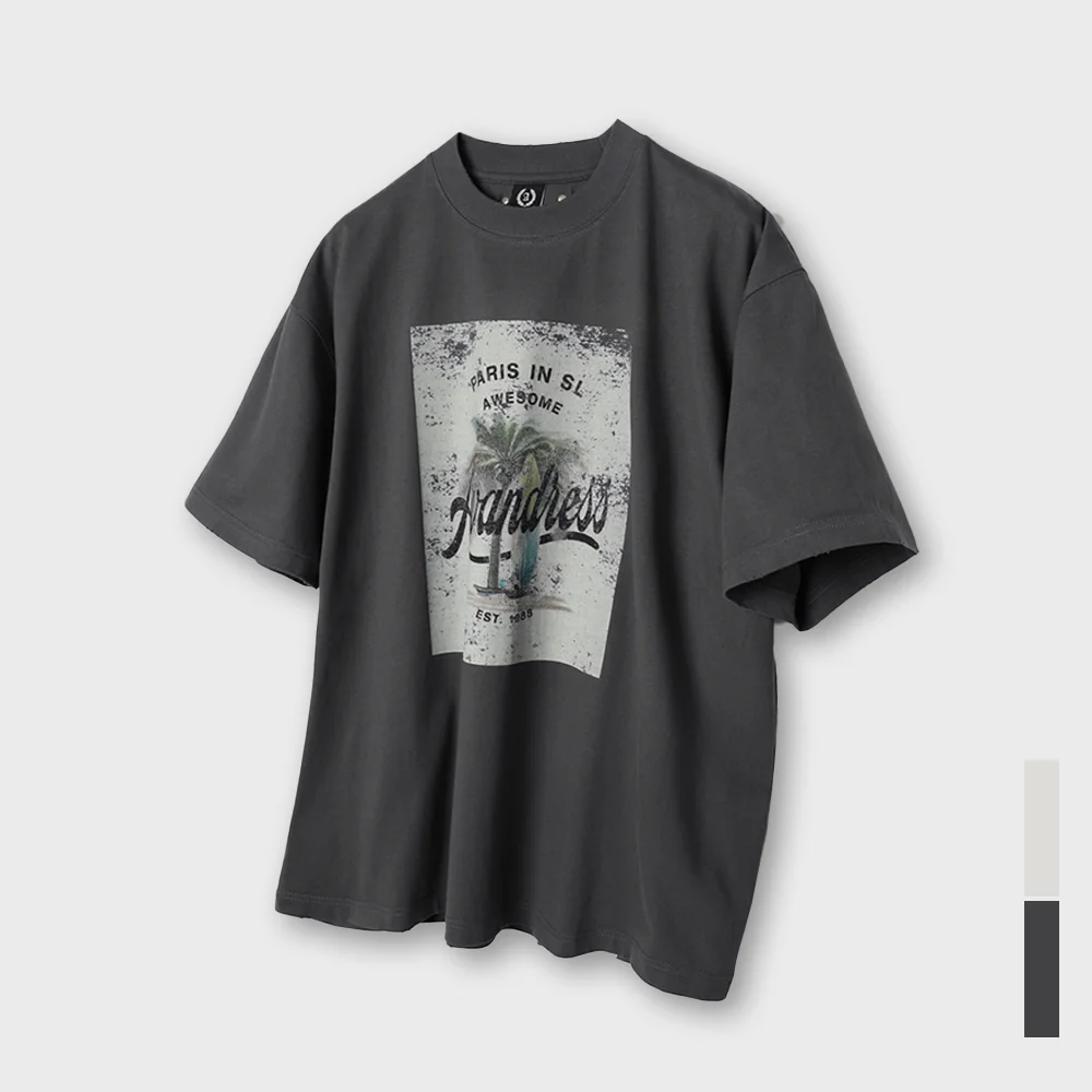 Palm Tree T-shirt_2Colors