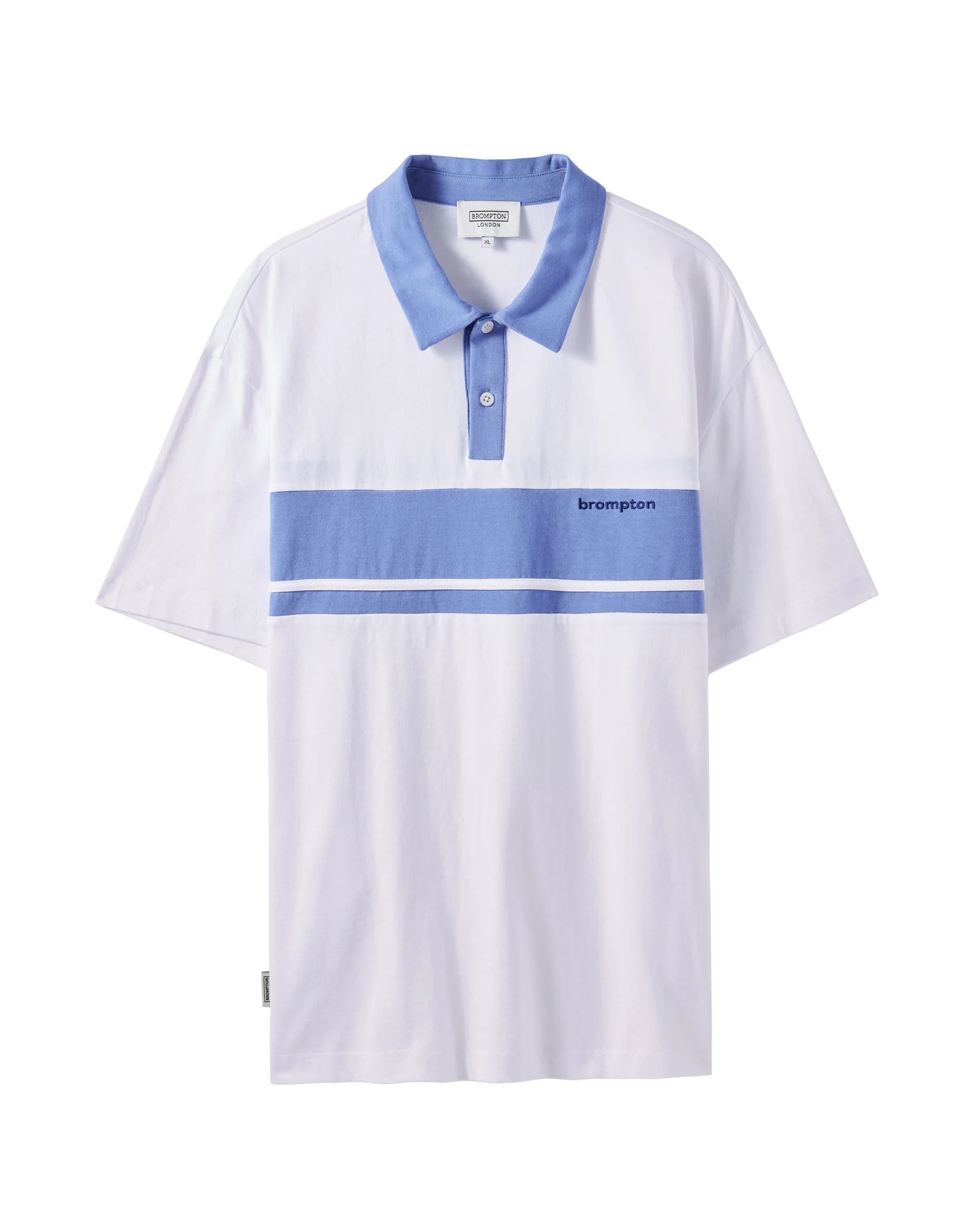 VINTAGE CYCLE COLLAR JERSEY - WHITE (P242MPL511)