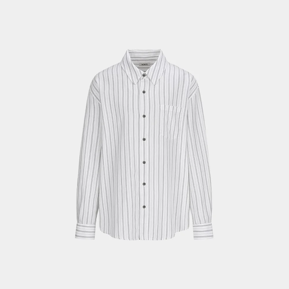YARN DYED WASHER STRIPED SHIRT - STRIPE