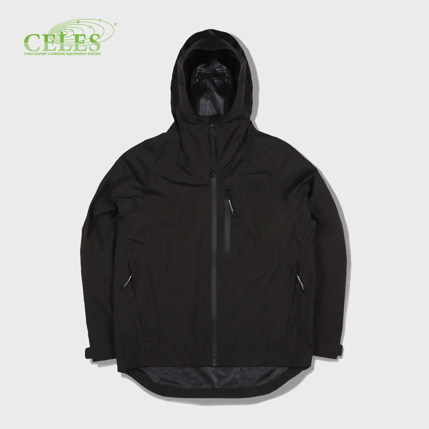 Ada Seres 層次 5 防風 外套 (BLACK)