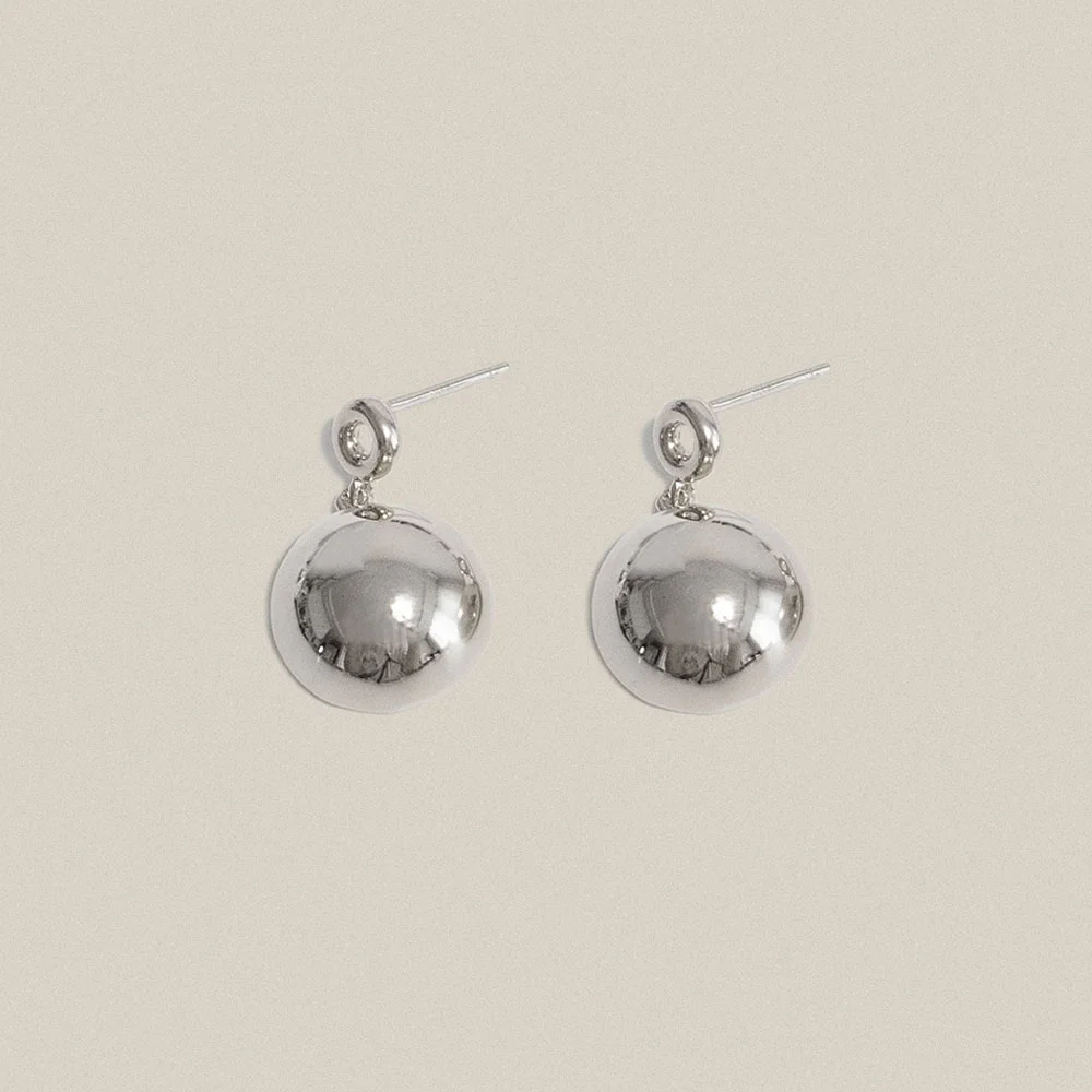 Mirror Dome Earrings