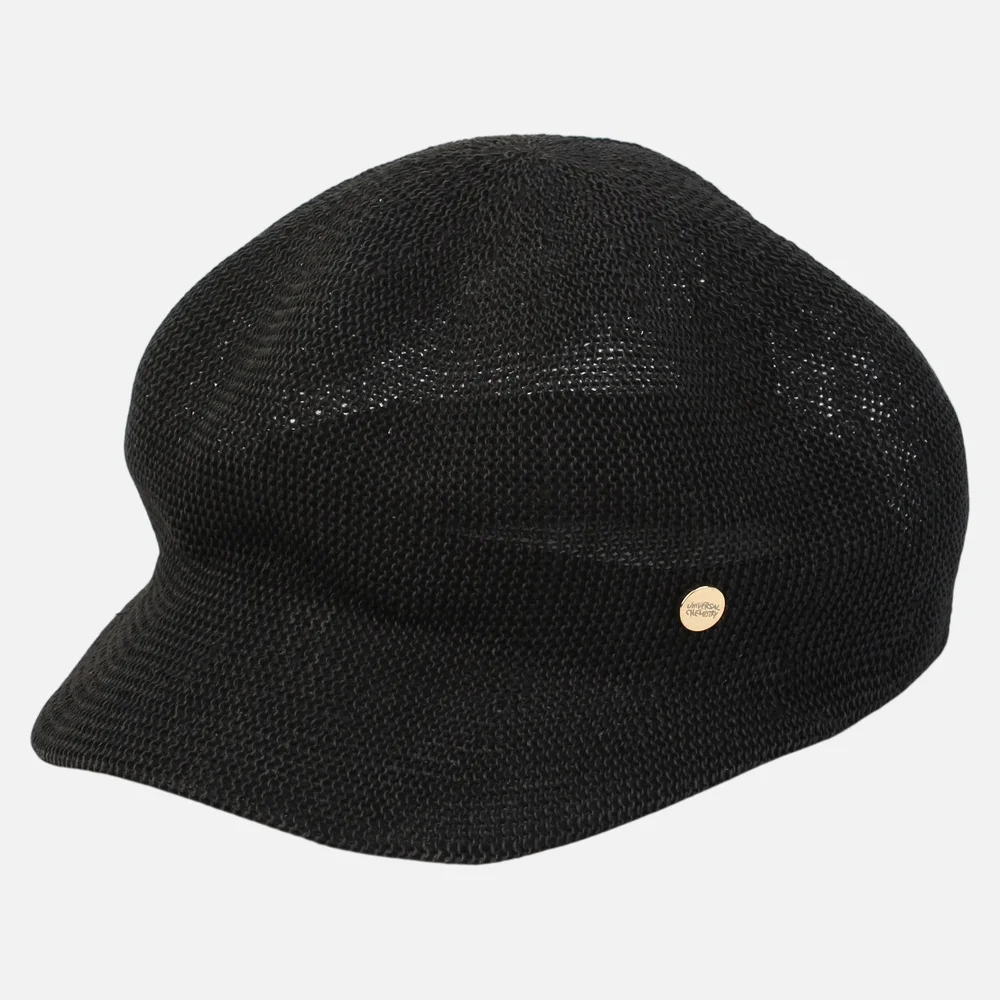 Rome Summer Black Newsboy Cap 報童帽