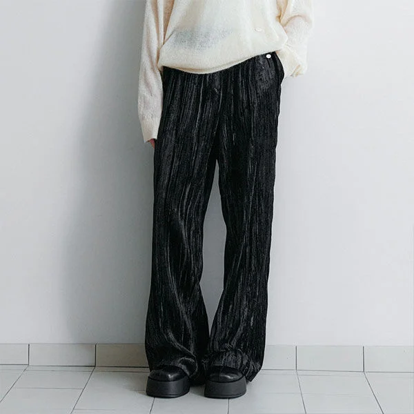 VELVET CREASE BANDING PANTS (PT-5727)