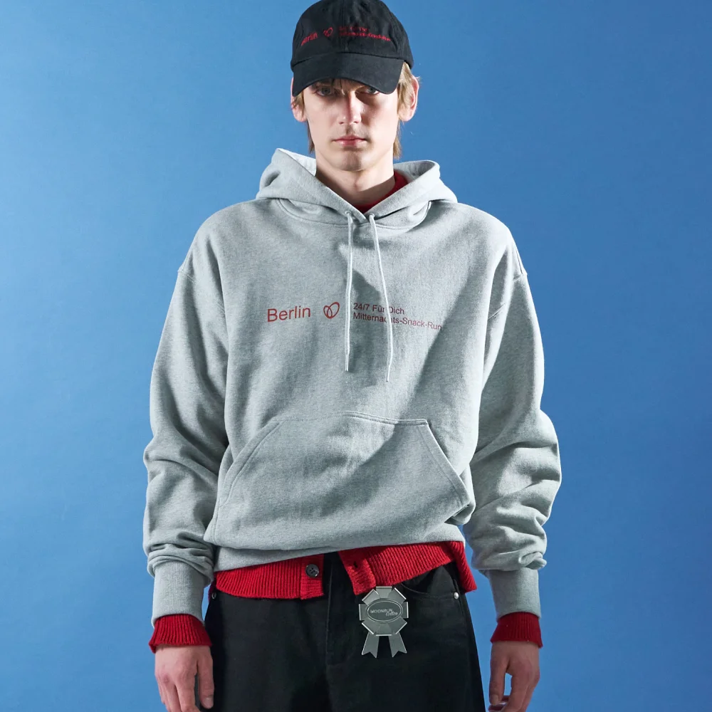 M.C Berlin 247 Hoodie / Gray