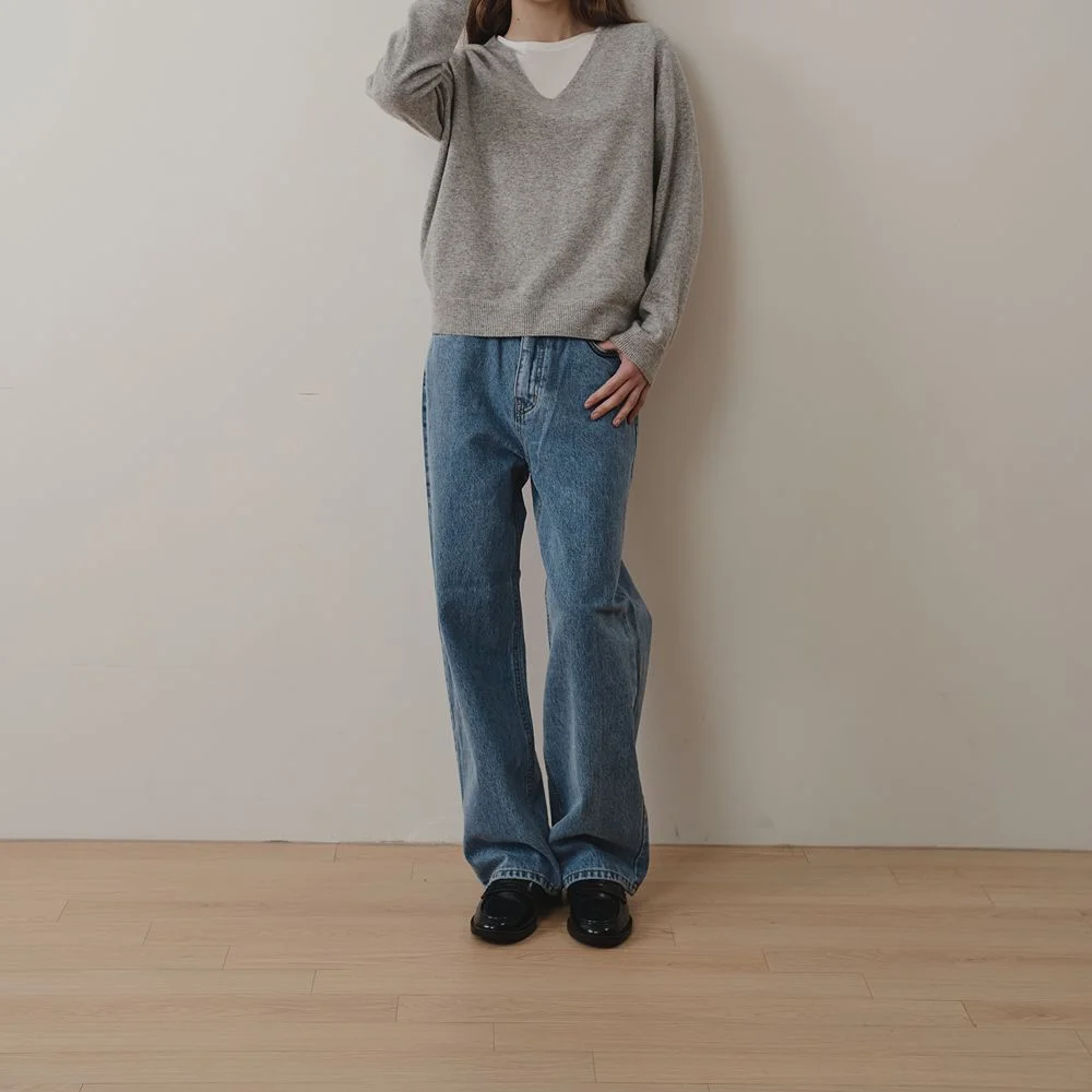 OLSW03 Wide Denim (Medium Blue)