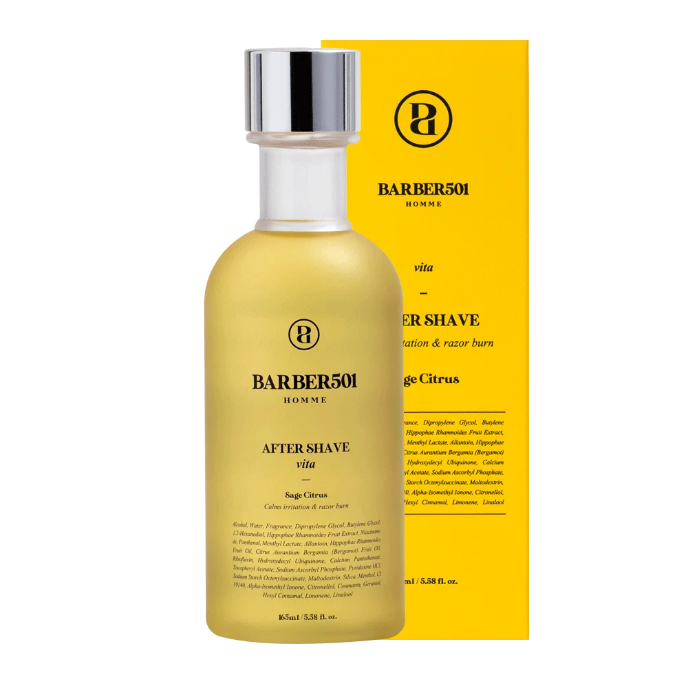 Barber 501 鬚後水 黃色