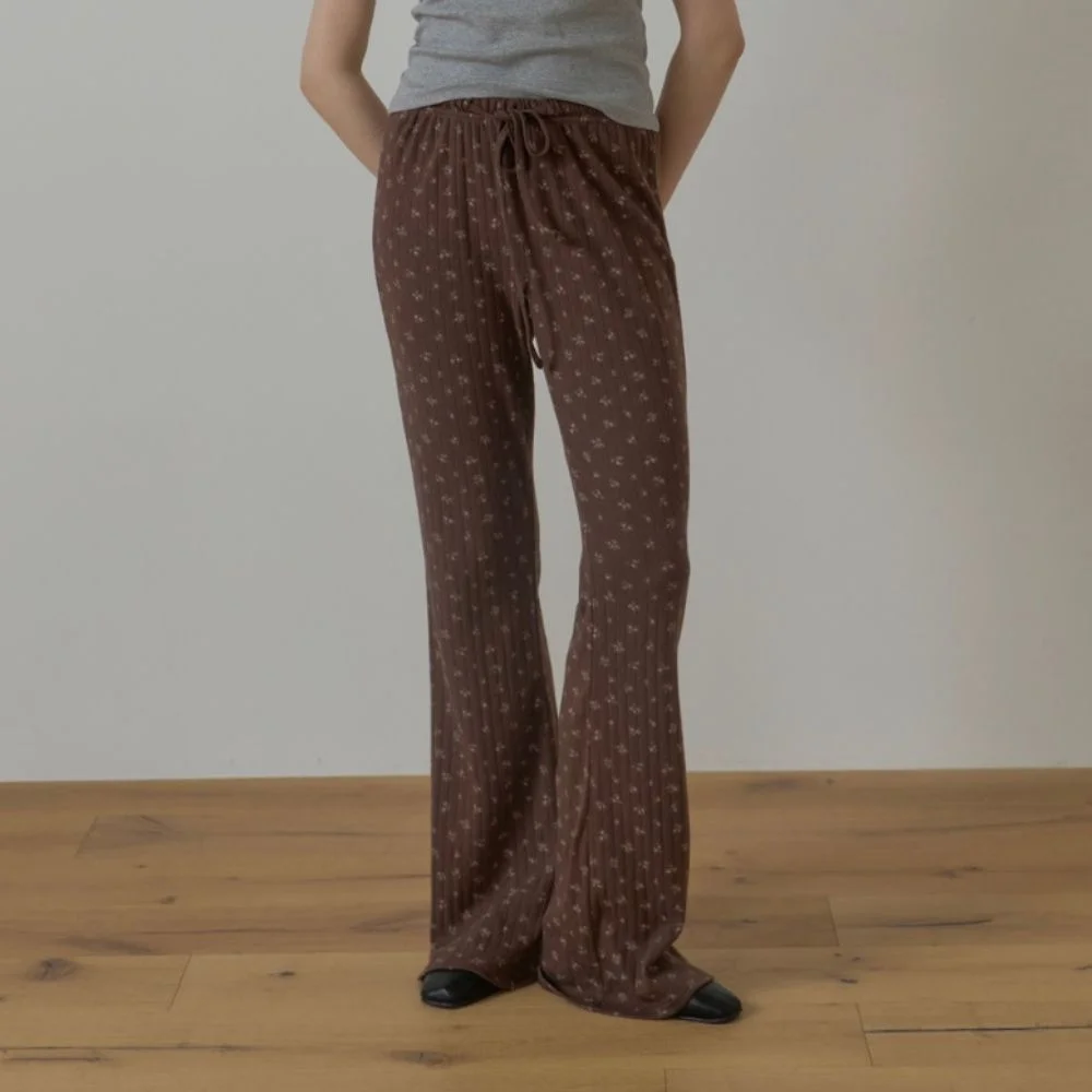 Little bloom rip pants (Brown)