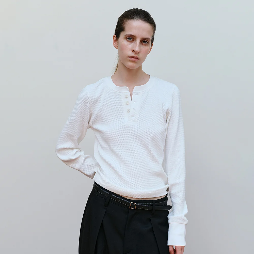 Henley Neck T-shirt (4 Colors)