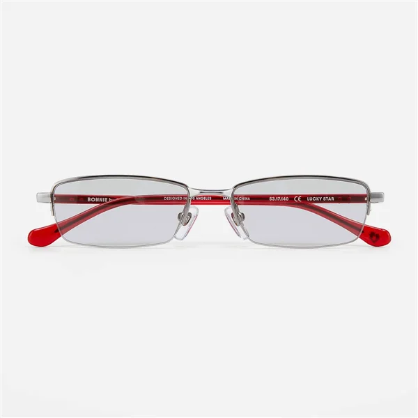 幸運星 Lucky Star Red Silver & Grey Tint