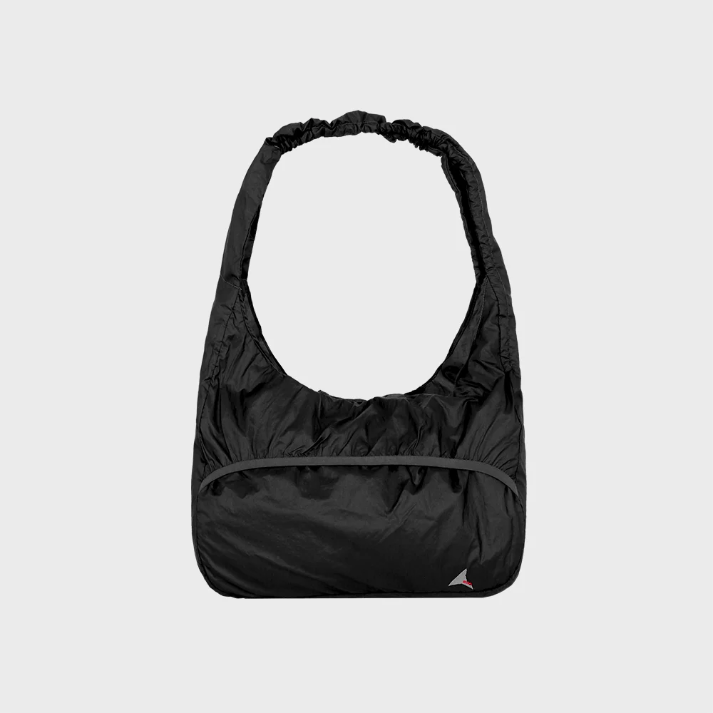(U) LAKI PACKABLE KNOT BAG (BLACK)