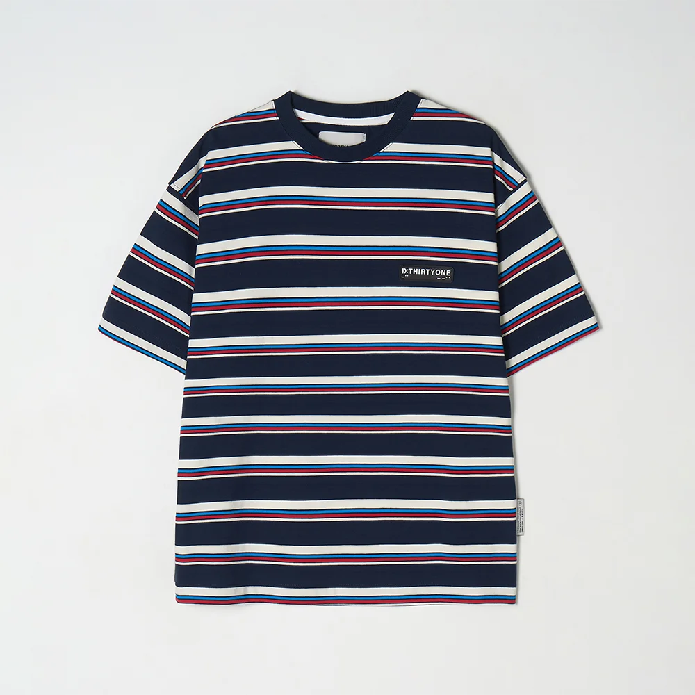 Multi Stripe T-Shirt (Navy)
