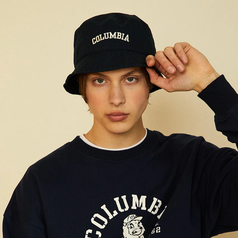 CU ARCH LOGO BUCKET HAT 海軍藍