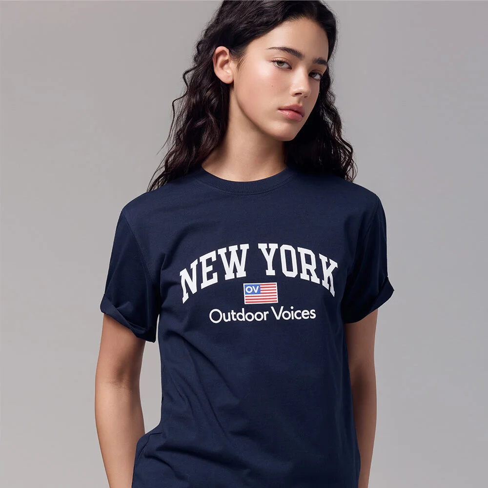 AirCorePro NY ARCH LOGO TEE (NAVY)