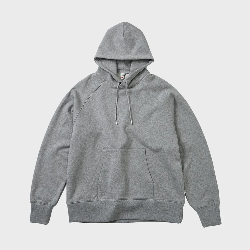 FPP CREW HOODIE MELANGE GREY