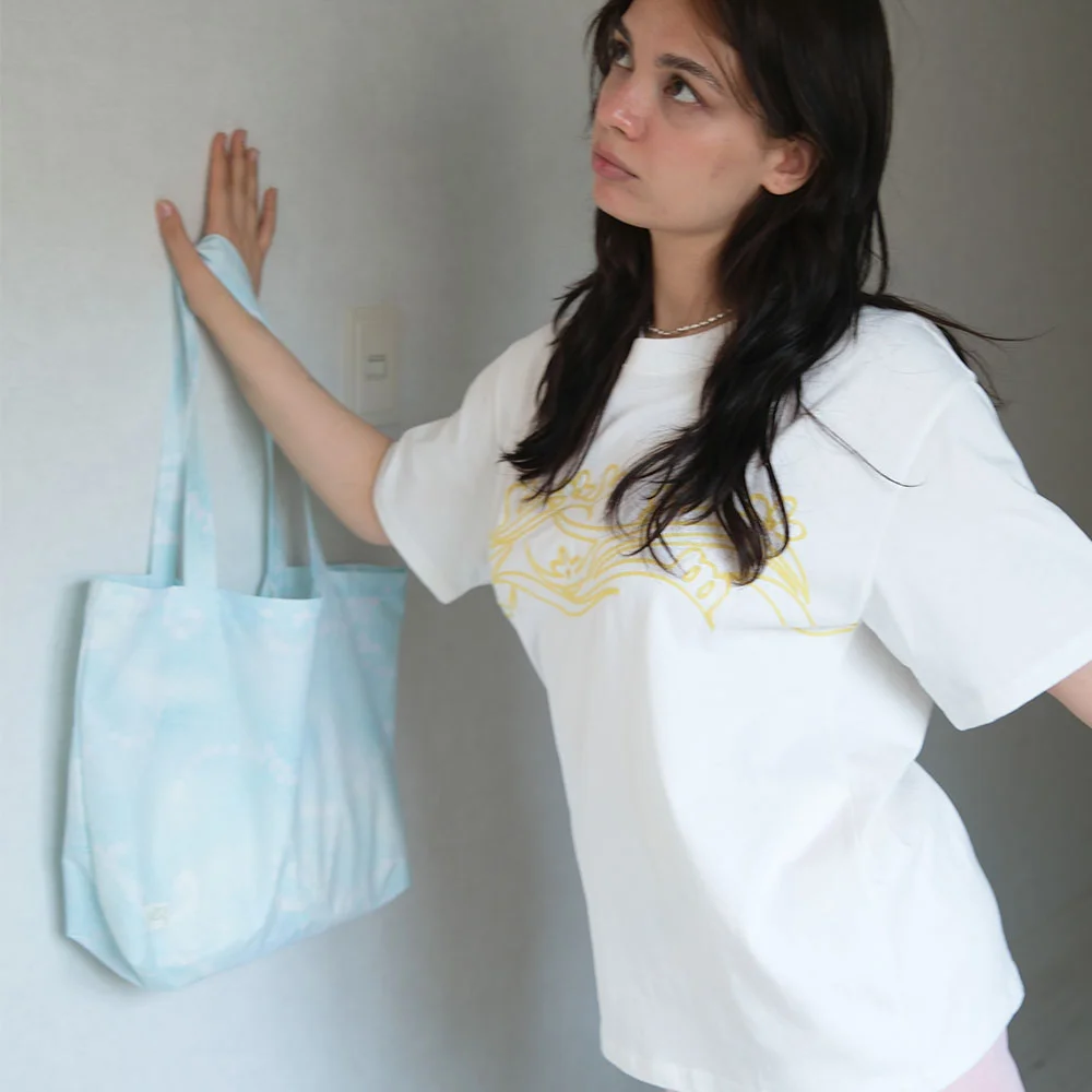 Wing trace eco bag - Blue