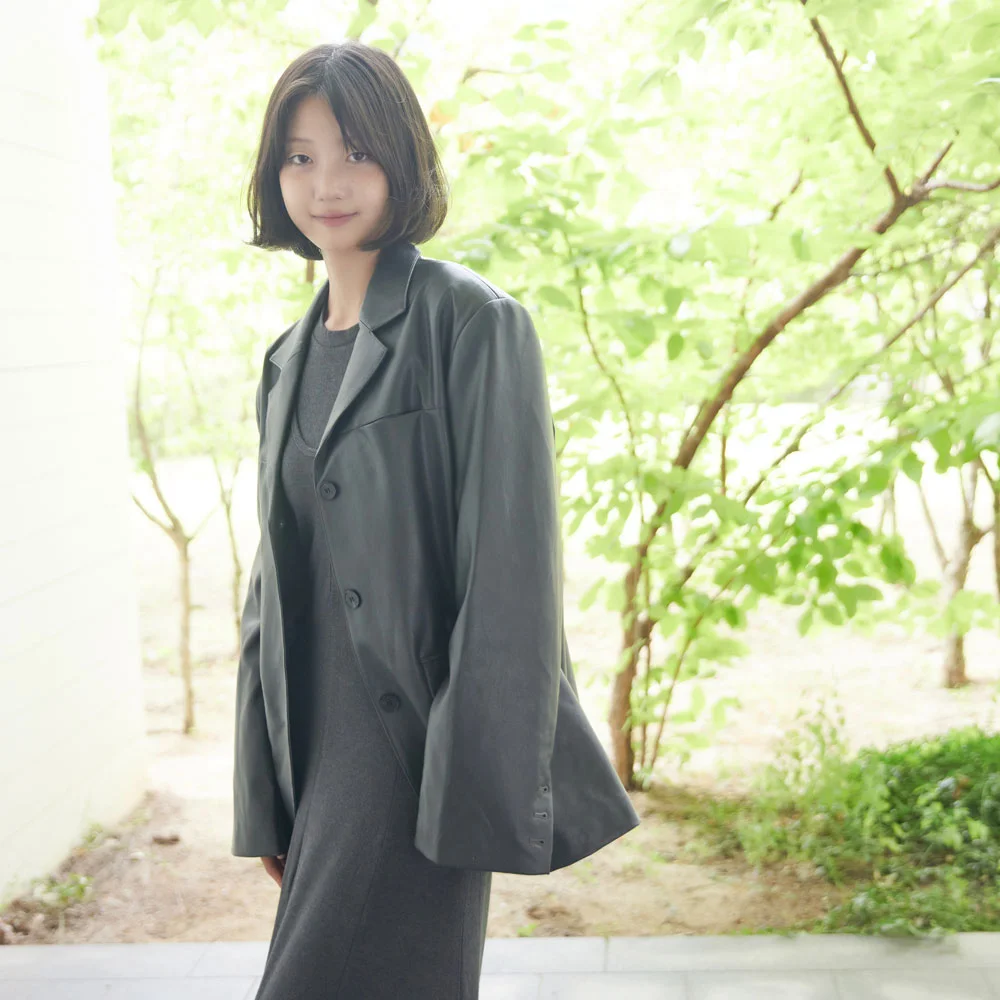 仿皮 Taylor 外套