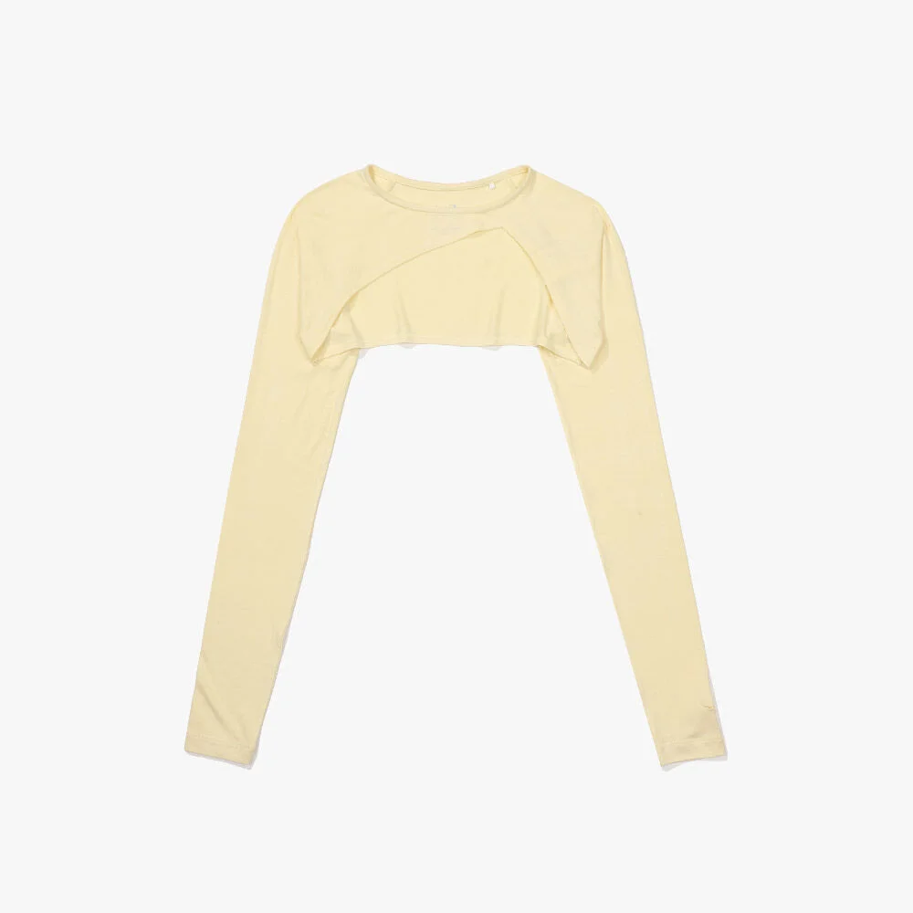 網球 罩衫 短外套 女裝 YELLOW