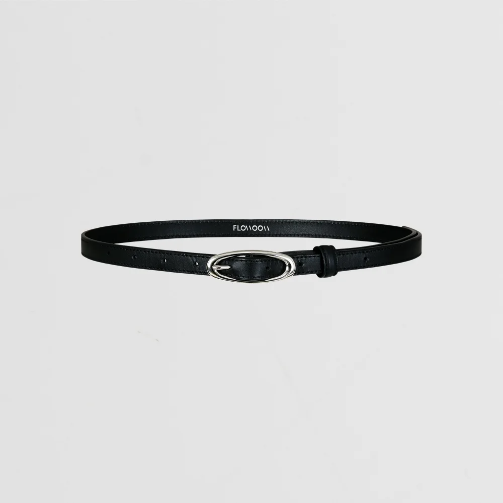 Oval Buckle Belt