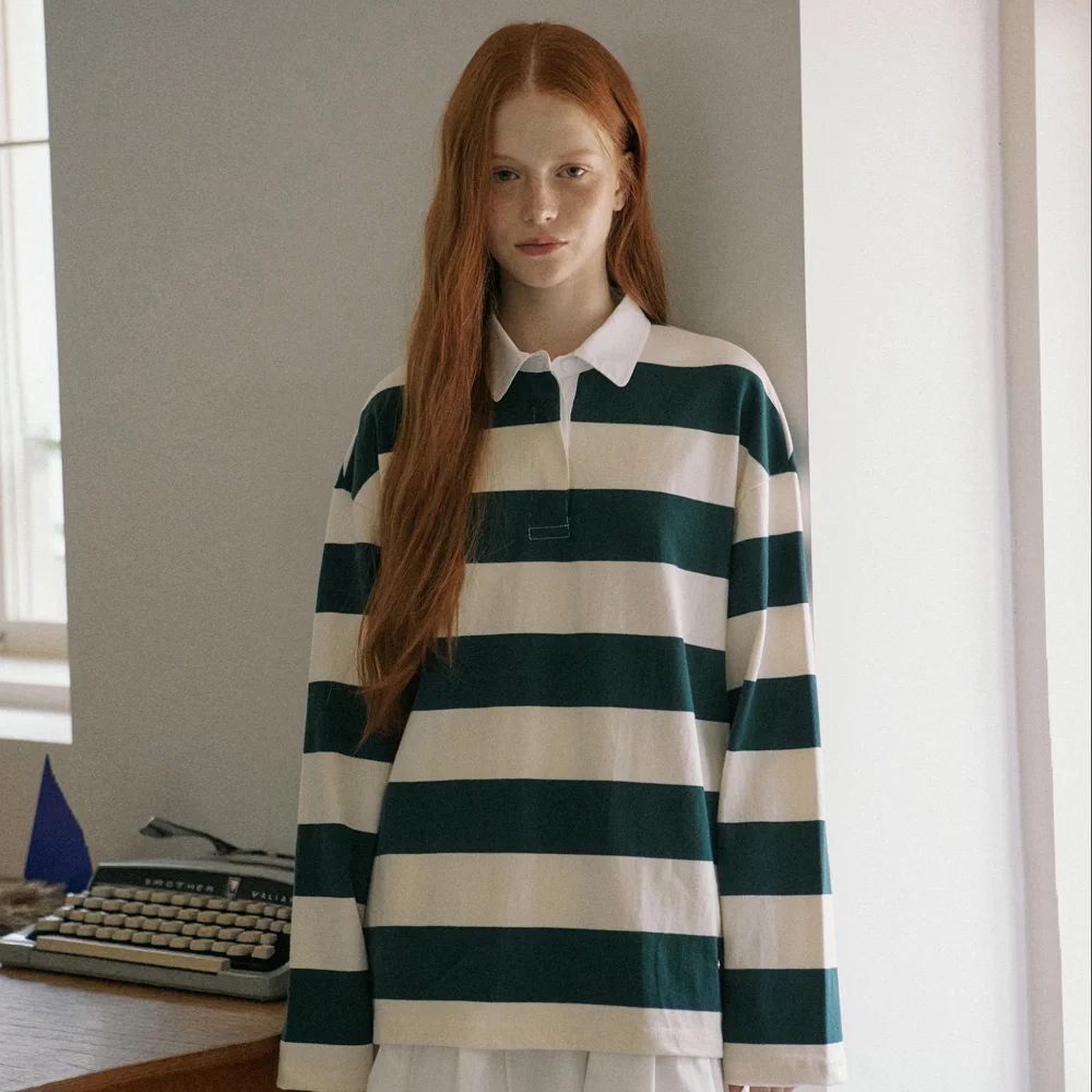LONG STRIPE T-SHIRT_GREEN