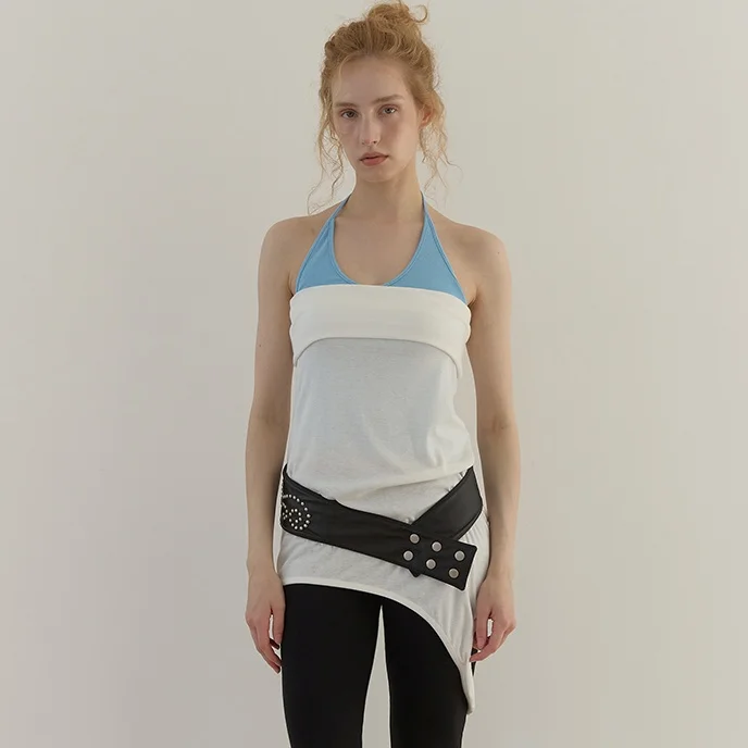 GARTER TUBE TOP (IVORY)