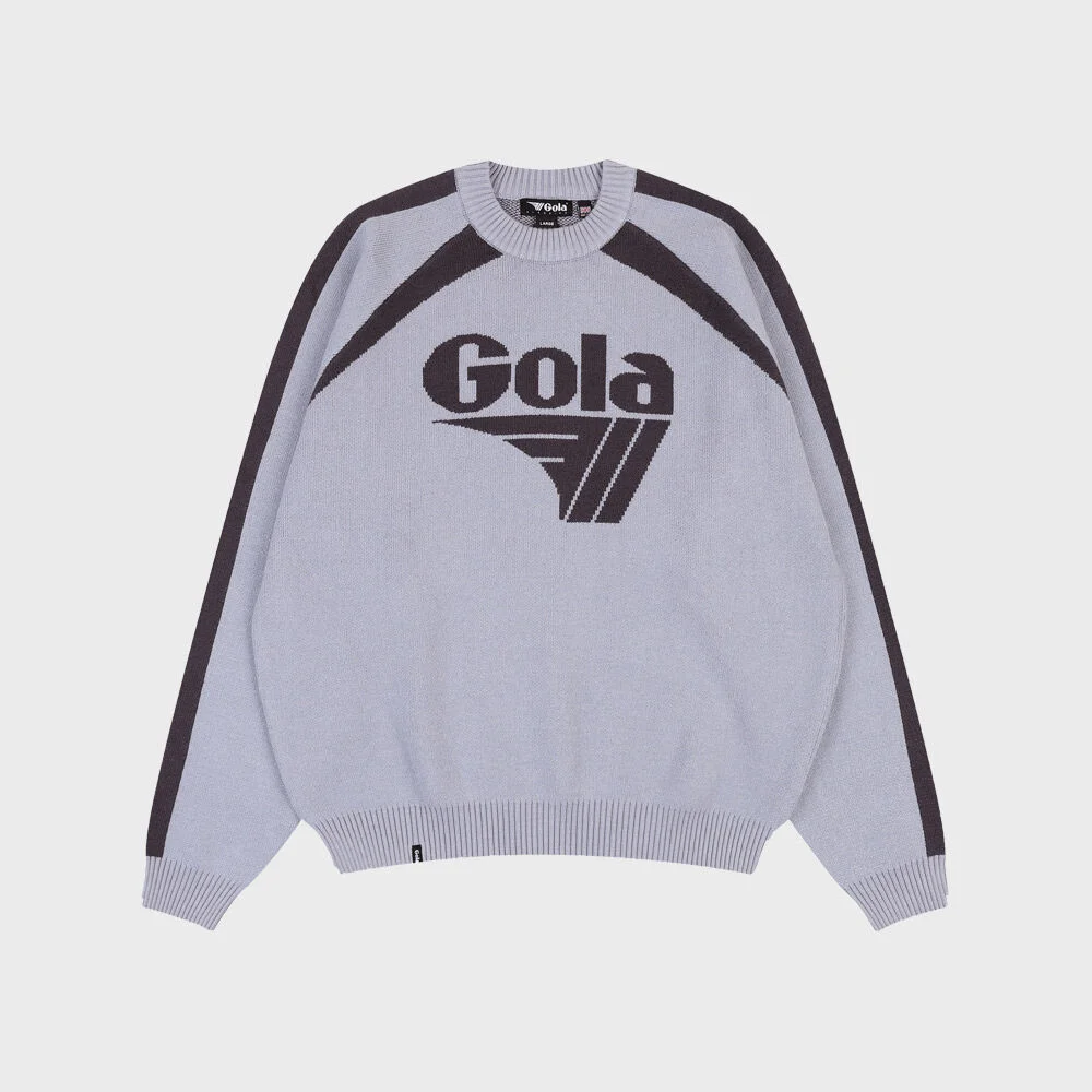 TRACK KNIT PULLOVER