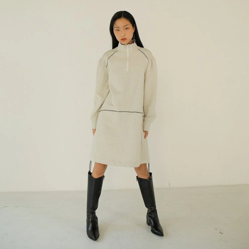 Zip-up Dress
