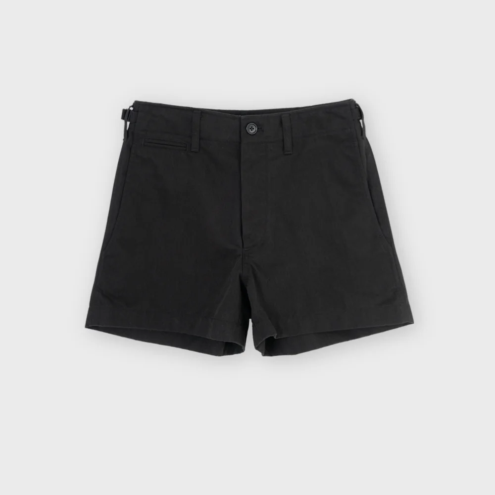 W Essential Chino Shorts, Black