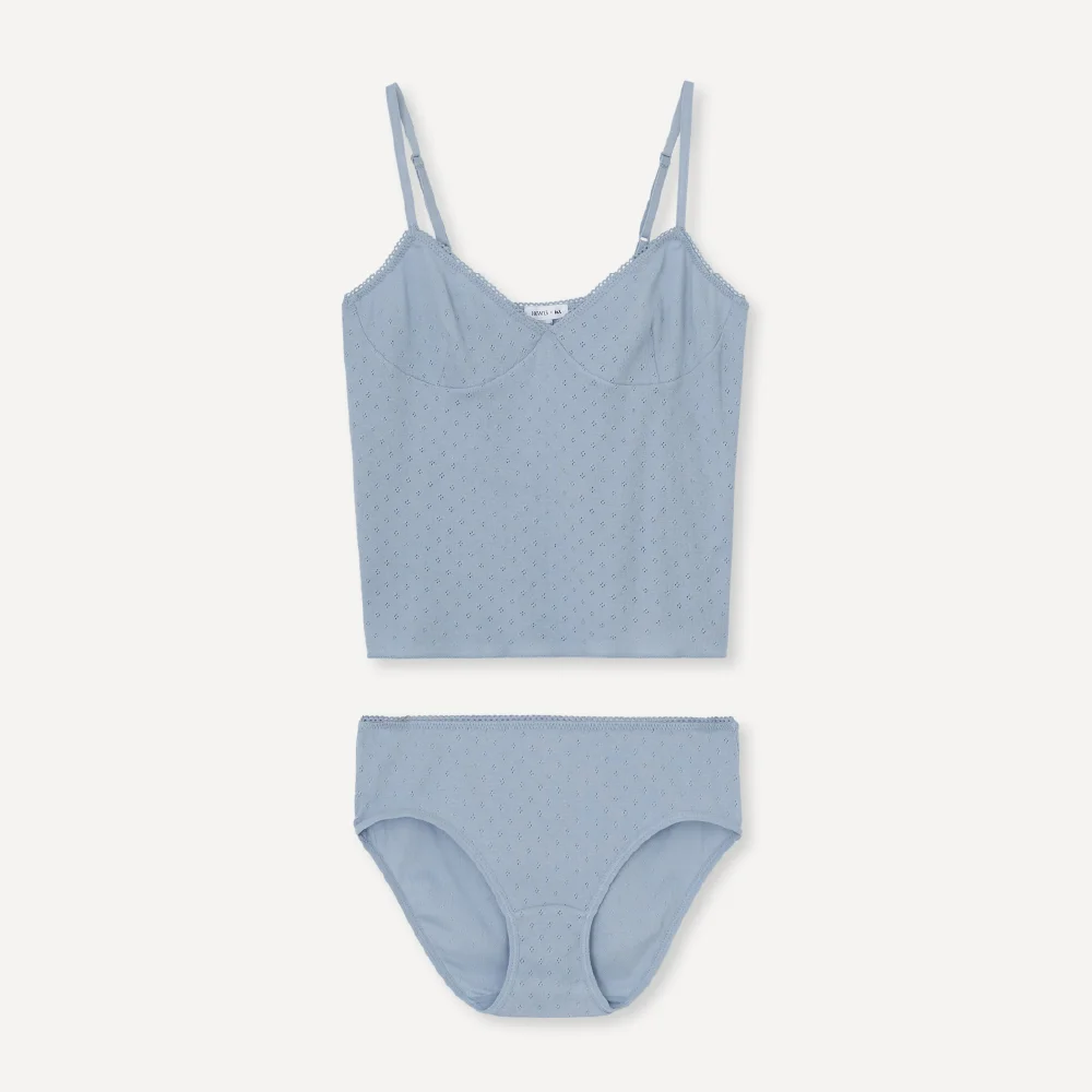 HAILEY COTTON UNDERWEAR SET (SORA)