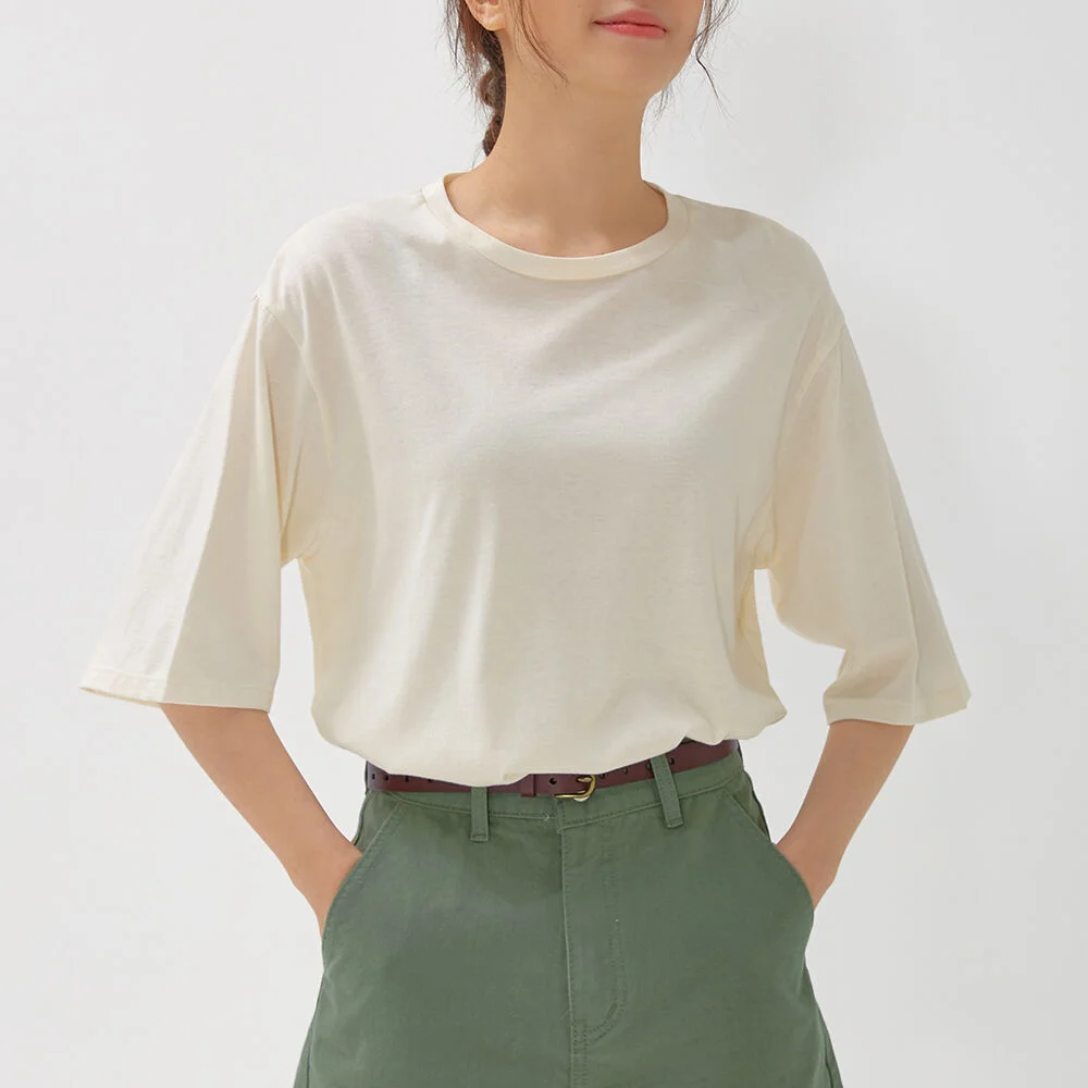 SOFT T-SHIRTS (IVORY)