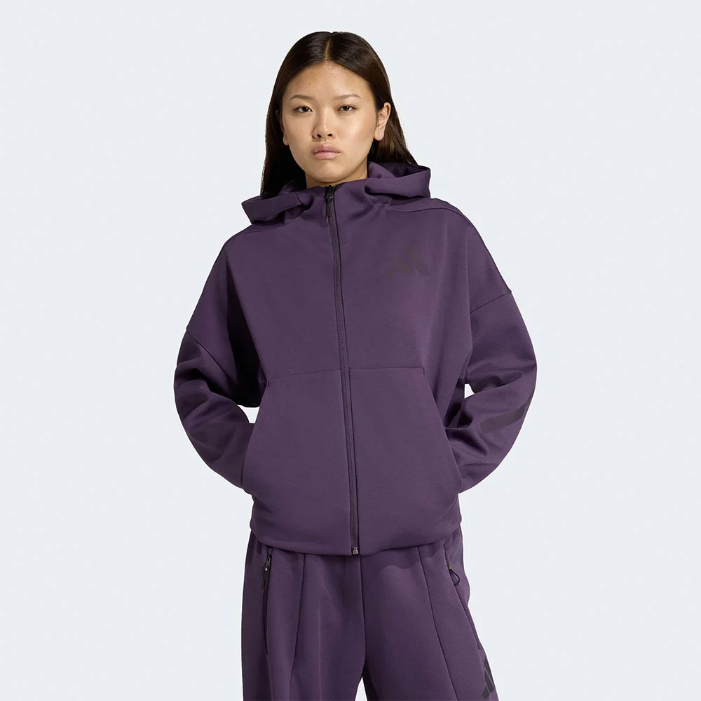 adidas Z.N.E. 全拉鍊 連帽衫 - Aura Plum / KC4569