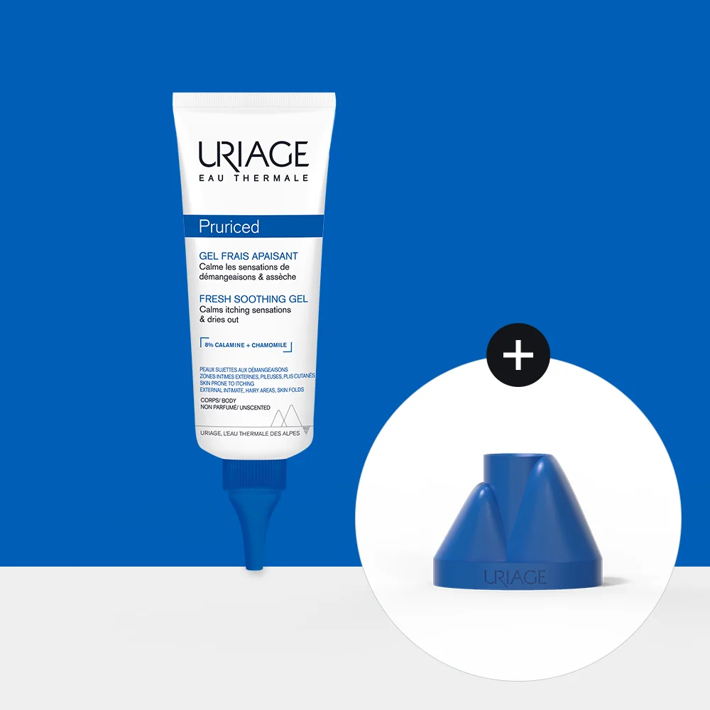 Uriage Puruliside 卡拉明 啫喱霜 100ml 套裝 (+立領 )