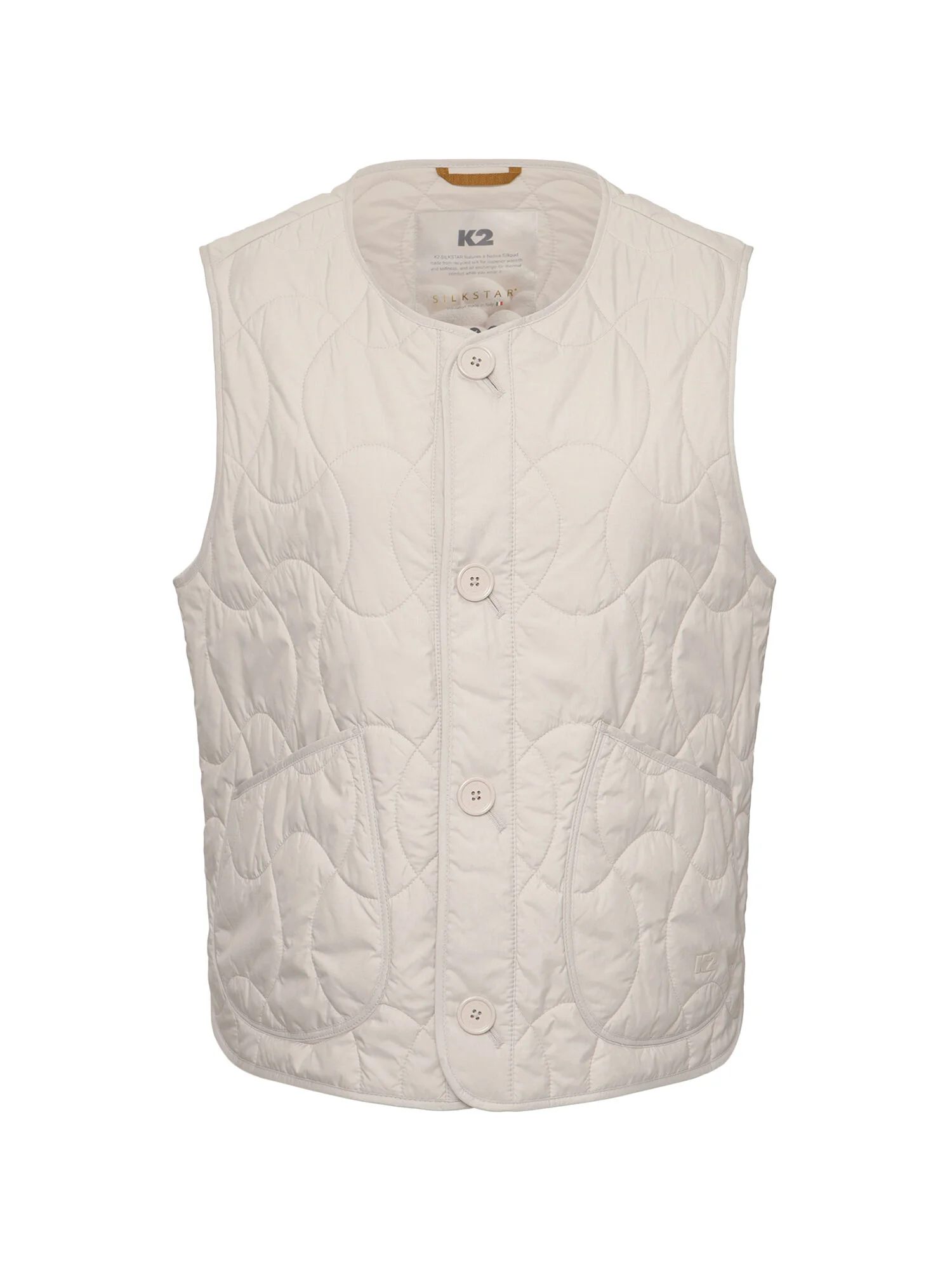 Silkstar(SILKSTAR) VEST W_PEARL GREY_KWU25652PG