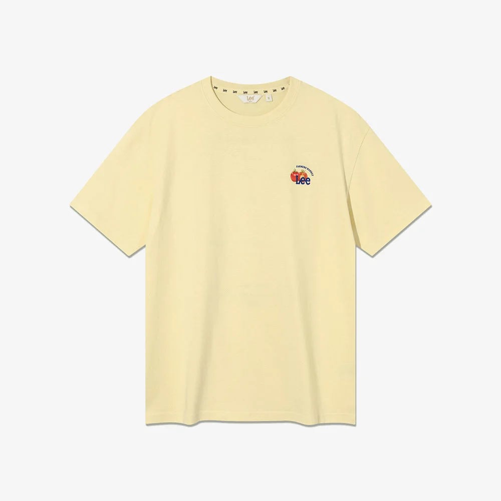 女裝 Vegetable 拼貼 T恤 Lemon
