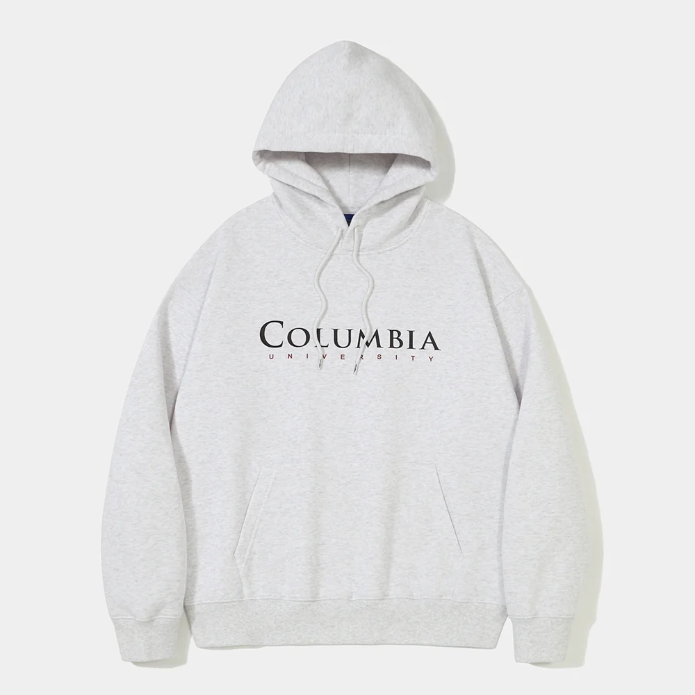 CU SIG BIG FLEECE HOODIE_LIGHT MELANGE